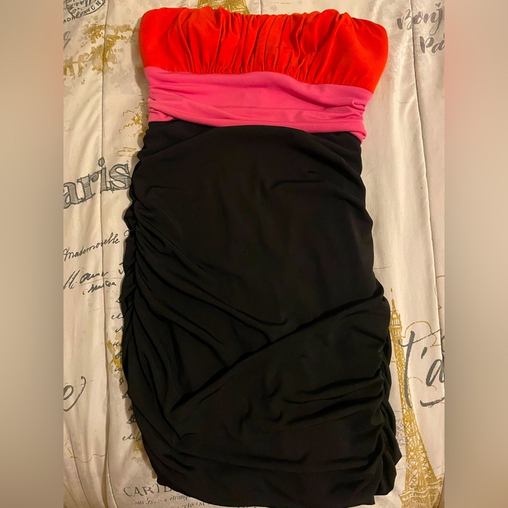 3 Colors cocktail dress